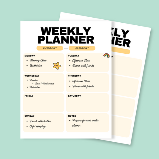 Weekly Planner